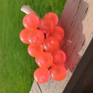 MCM orange grapes decor retro